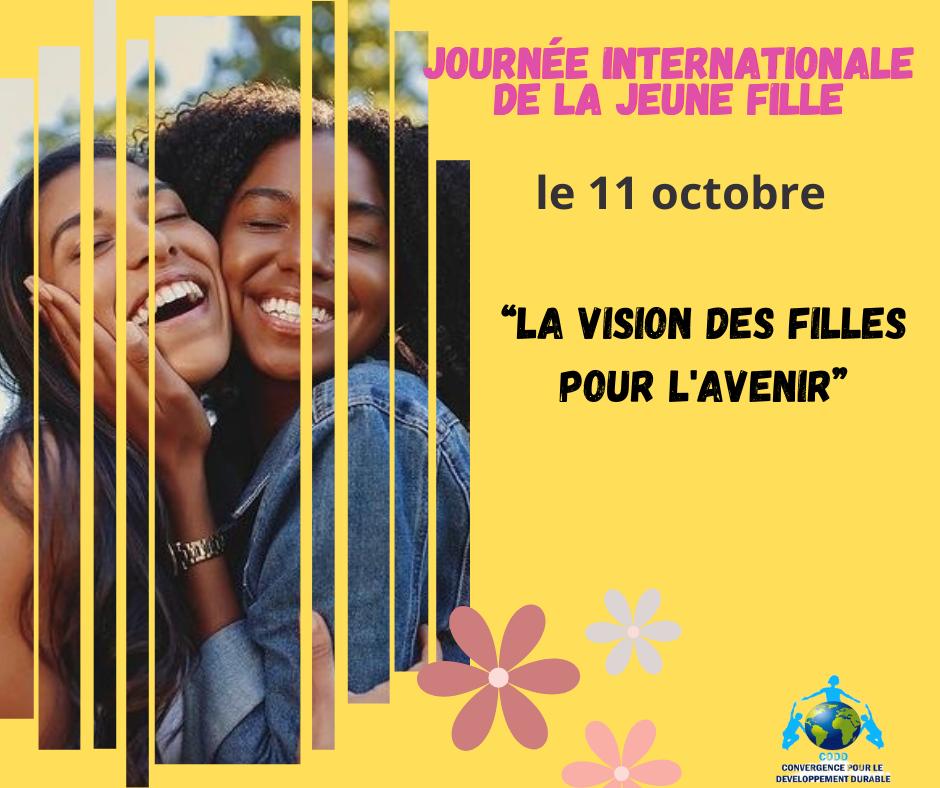 Amplifions la voix des filles et investissons dans leurs rêves. Ensemble, créons un avenir où chaque fille peut s’épanouir, briser les barrières et devenir une leader de demain. #JournéeDesFilles #GirlsVision2024 #ÉgalitéDesGenres #FuturesLeaders