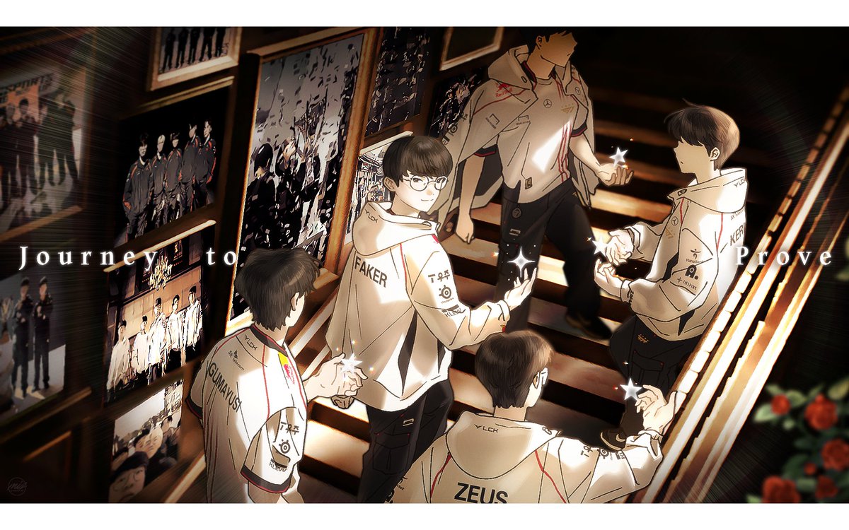 ⭐️⭐️🌟⭐️⭐️
Journey to Prove

#Zeus #Oner #Faker
#Gumayusi #Keria
#Worlds2024    
#T1atWorlds2024