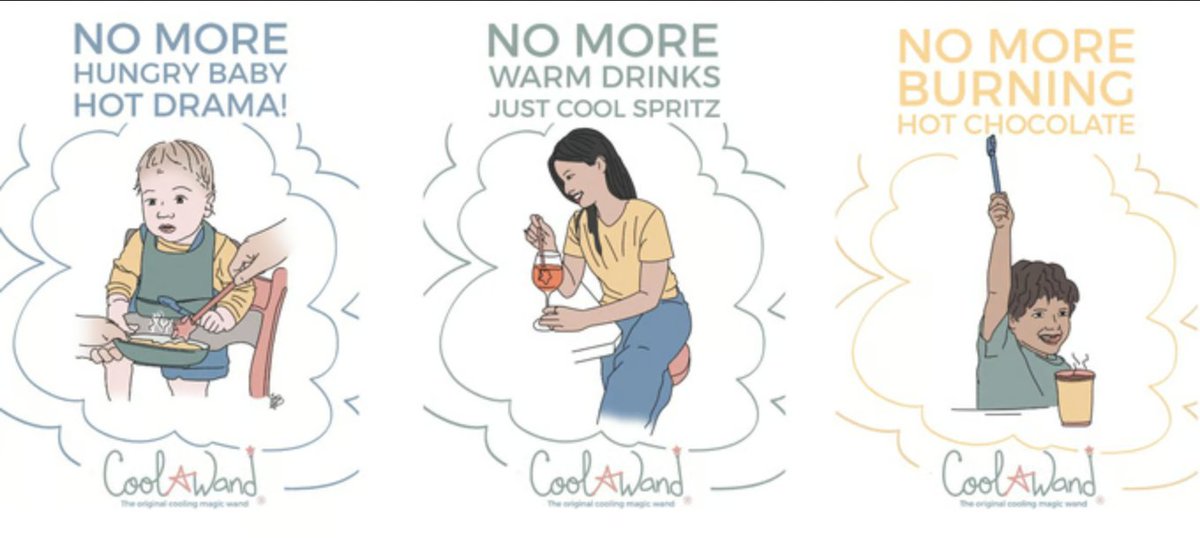 hyperstarter's tweet image. Congrats to CoolaWand®️: The original cooling magic wand for being our Project of the Week hprs.co/coolawand Here to transform the way you handle hot food and drinks. #FamilyMeals #ParentingHacks #ParentingSolutions #KitchenInnovation #KidsSafety #FamilyLife #FoodSafety