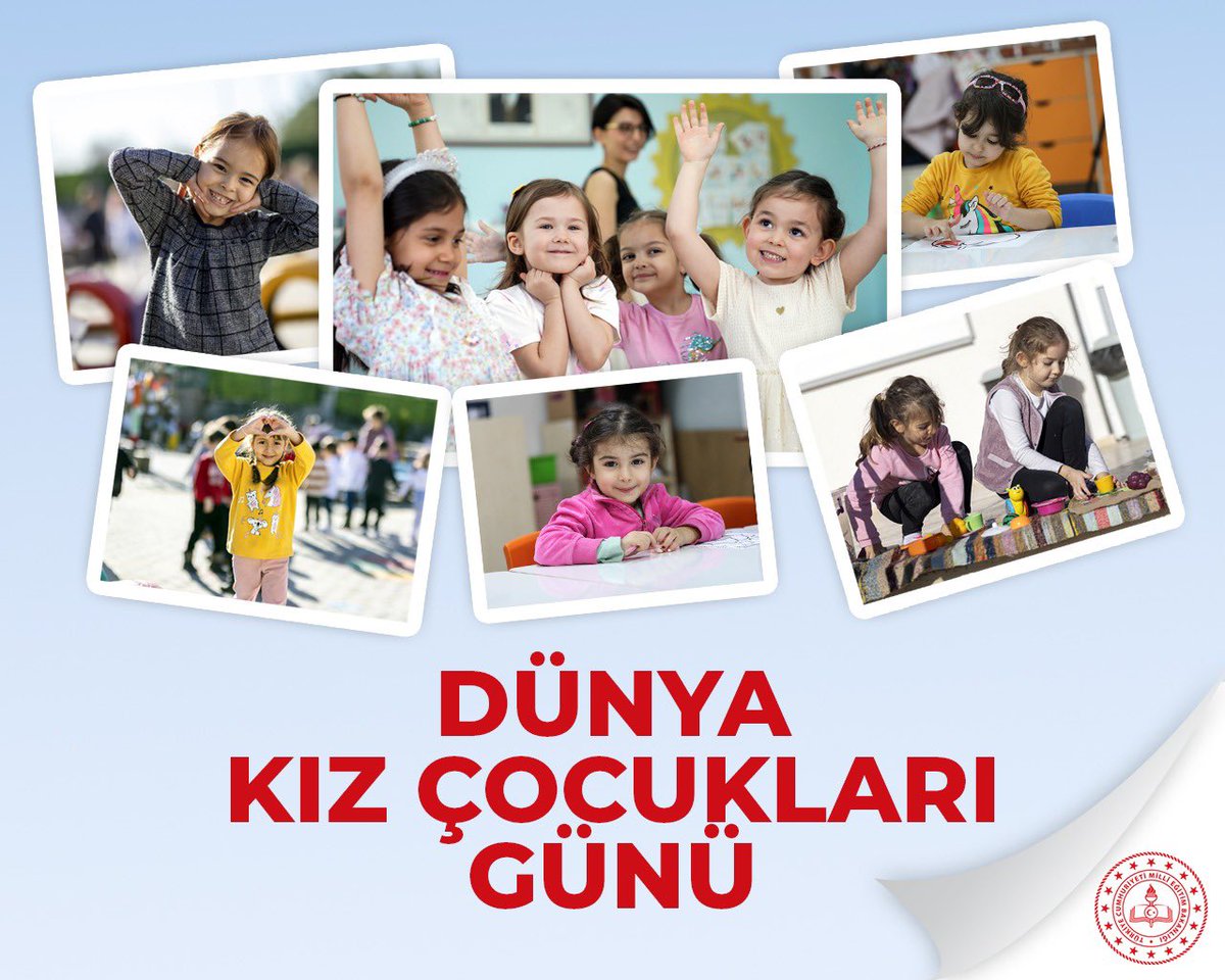 Her alanda kız çocuklarımızın başarılarına tanıklık etmenin gururunu her daim yaşamak gayemizle, kızlarımızı yarının tek anahtarı olan "eğitim" yolculuklarında desteklemeye devam ediyoruz.

Dünya Kız Çocukları Günü kutlu olsun... 👧💐