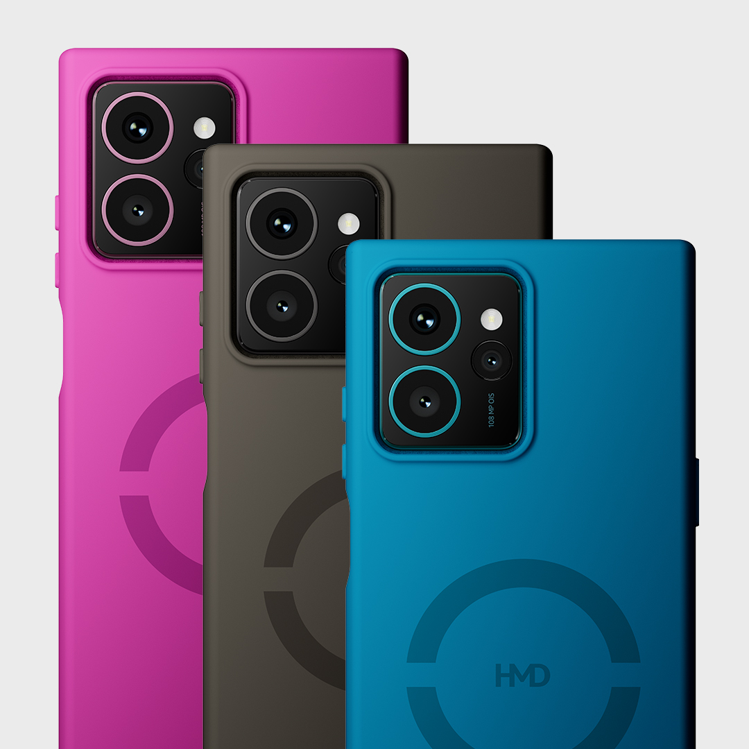HMDdevices's tweet image. Made from 100% recycled silicone and plastic, with magnets for Qi2-compatible charging - these cases are just as smart as your phone. 💼🔋​​go.hmd.com/HMD_Skyline
​
#HMDSkyline​​​ #HumanMobileDevices