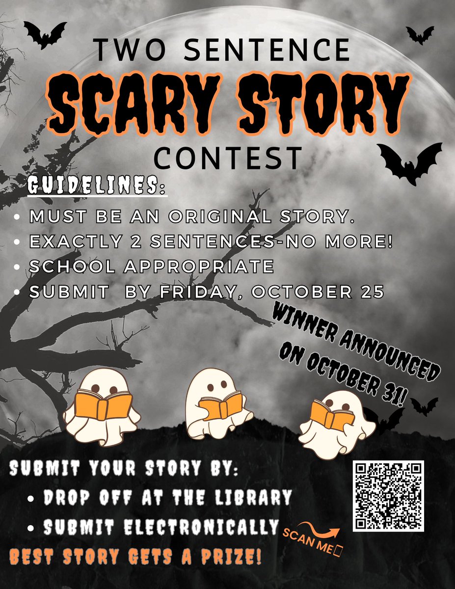 DHS Media Center (@derbyhs_library) on Twitter photo 2nd annual 2 sentence scary story contest is on! Submit one (or more) scary stories to try and win top prize! <a href="/DerbyRedRaider/">Derby High School</a> <a href="/RedRaiderCT/">MaskedRedRaider</a> <a href="/derbypssuper/">Matt Conway</a> <a href="/Nej2575/">CoachMoff</a> <a href="/_msborges_/">Borg</a> 2nd annual 2 sentence scary story contest is on! Submit one (or more) scary stories to try and win top prize! <a href="/DerbyRedRaider/">Derby High School</a> <a href="/RedRaiderCT/">MaskedRedRaider</a> <a href="/derbypssuper/">Matt Conway</a> <a href="/Nej2575/">CoachMoff</a> <a href="/_msborges_/">Borg</a>
