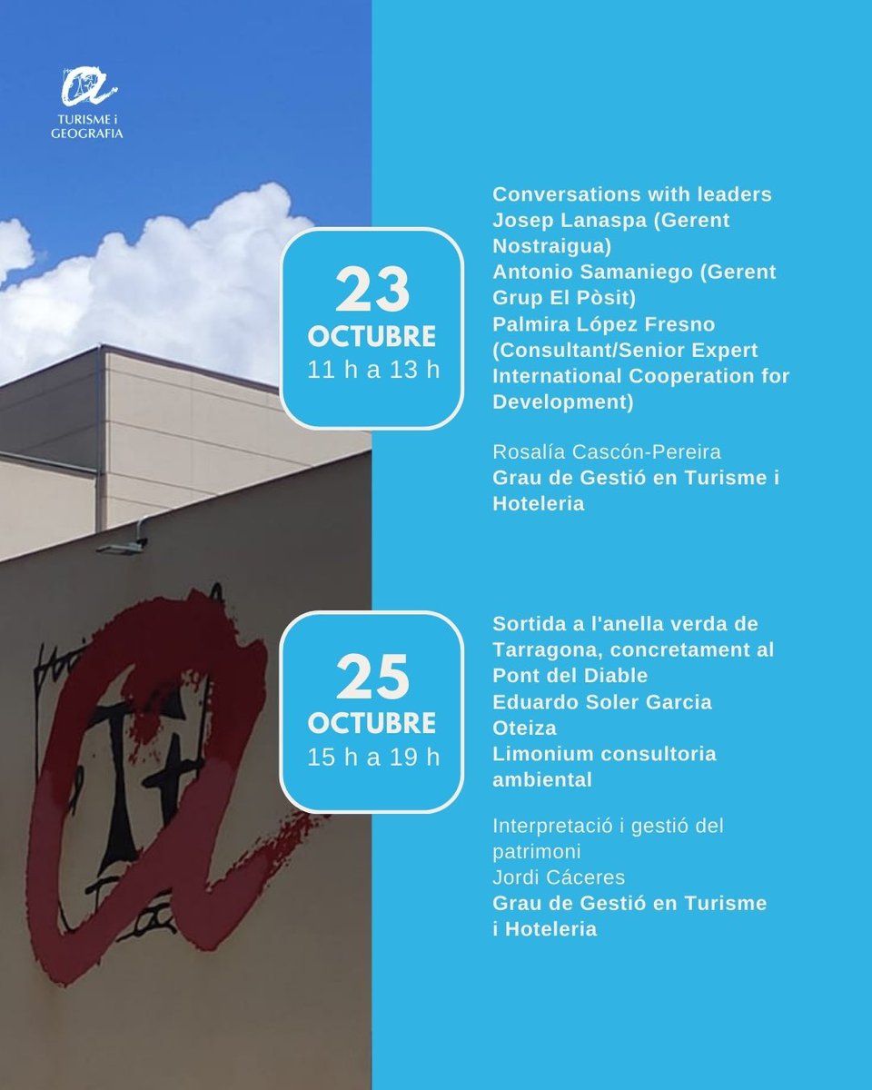 TurismeGeografia URV tweet media
