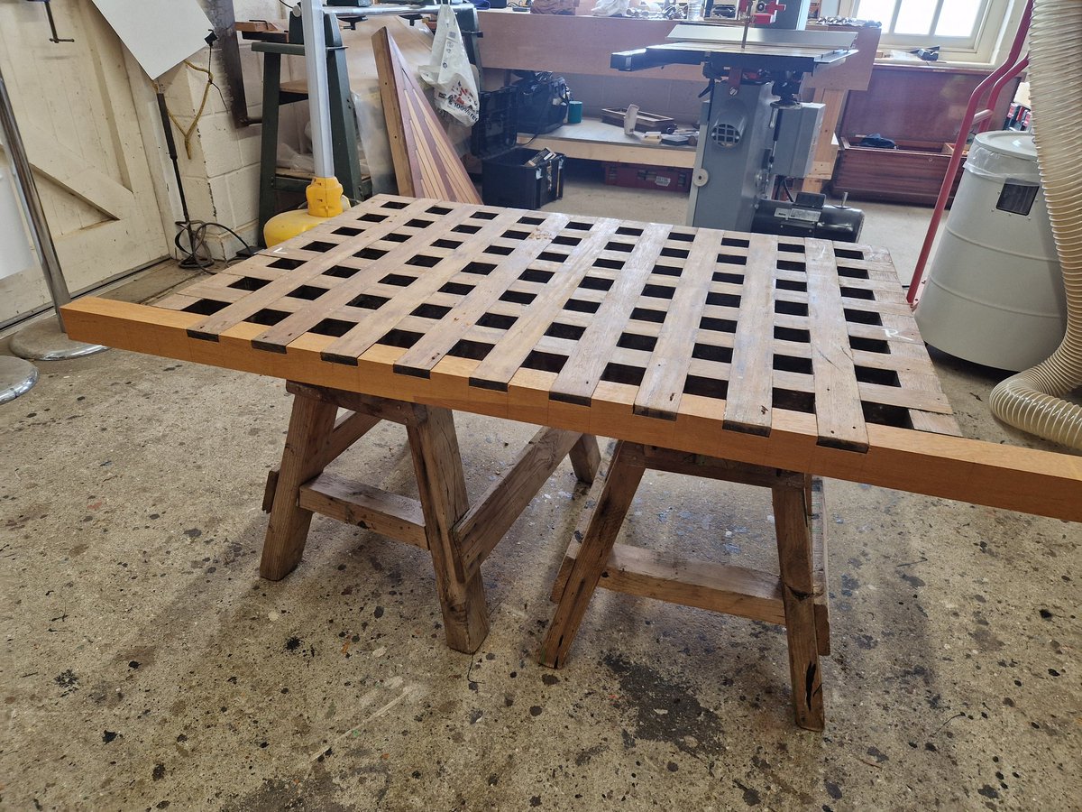 The second dry fit is looking a bit better. A bit of fettling to do. #Joinery #Boatbuilding #Shipwright #Skills #Hartlepool