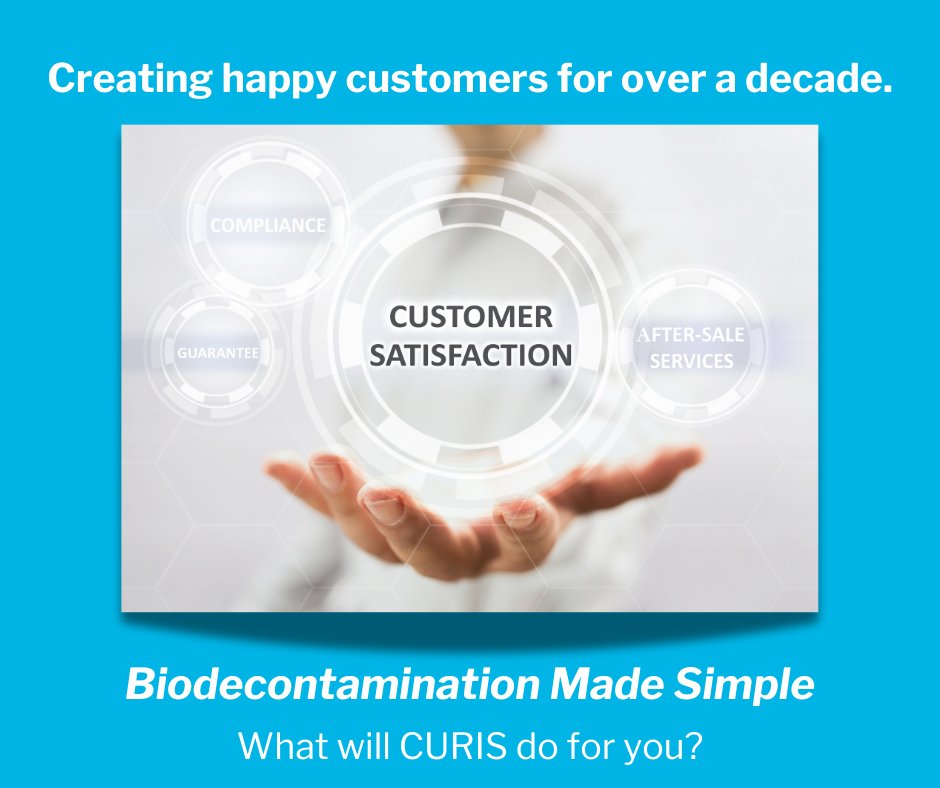 CurisSystem's tweet image. 𝙒𝙚&apos;𝙧𝙚 𝙘𝙤𝙢𝙢𝙞𝙩𝙩𝙚𝙙 𝙩𝙤 𝙮𝙤𝙪𝙧 𝙨𝙪𝙘𝙘𝙚𝙨𝙨: 𝙒𝙚 𝙙𝙤𝙣&apos;𝙩 𝙟𝙪𝙨𝙩 𝙖𝙞𝙢 𝙛𝙤𝙧 𝙨𝙖𝙩𝙞𝙨𝙛𝙖𝙘𝙩𝙞𝙤𝙣 - 𝙬𝙚 𝙨𝙩𝙧𝙞𝙫𝙚 𝙛𝙤𝙧 𝙚𝙡𝙖𝙩𝙞𝙤𝙣.
 
Choose CURIS Decontamination System for outstanding products and unparalleled support.