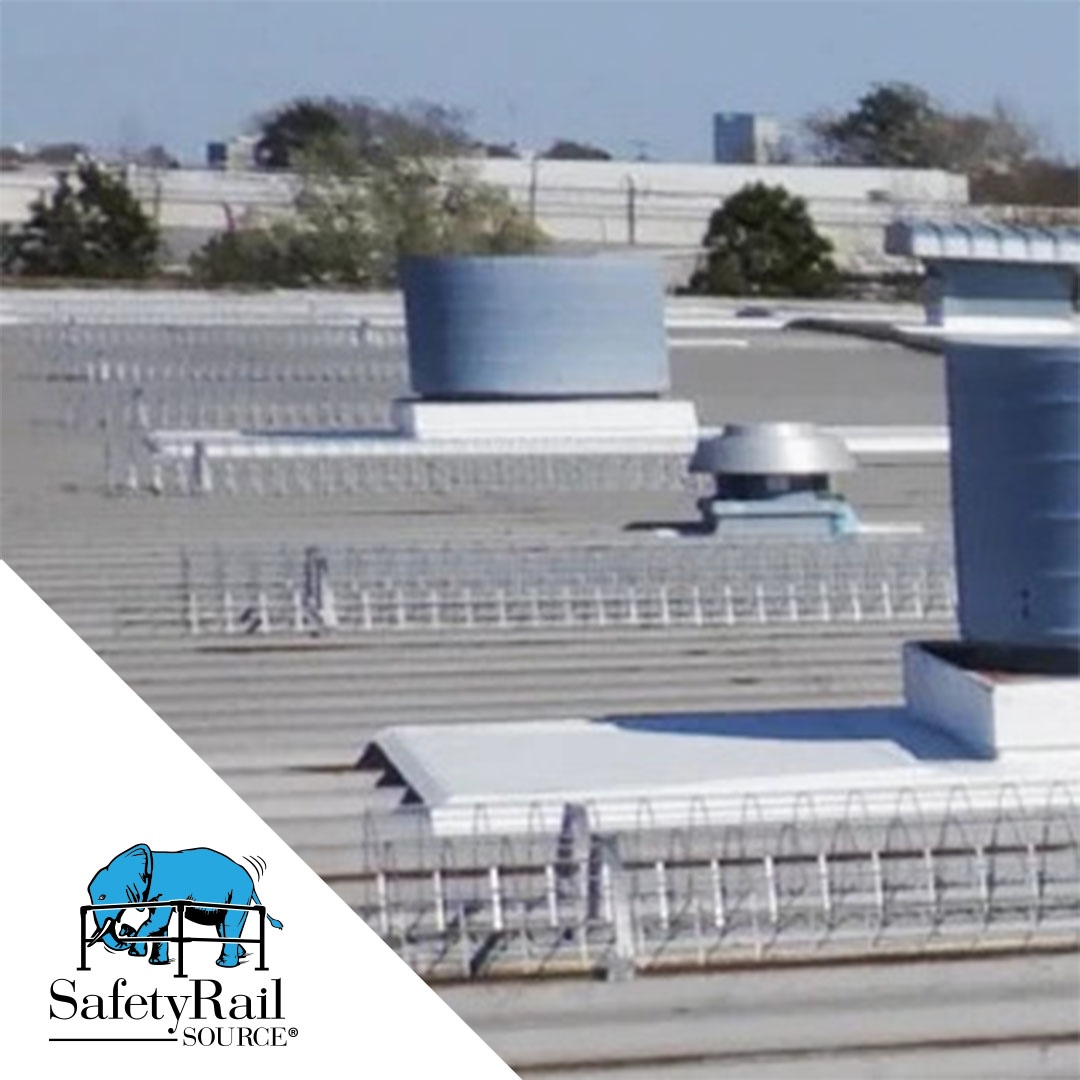 Safety_rail's tweet photo. National Roofing Corporation, one of the largest roofing contractors in the Mid-Atlantic, got in touch with us to protect 58 skylights on a standing seam roof. In order to comply with proper OSHA code requirements, we provided our NextGen Skylight Safety-Screen™ Model SSS to ... https://t.co/lKNkp45OZ9