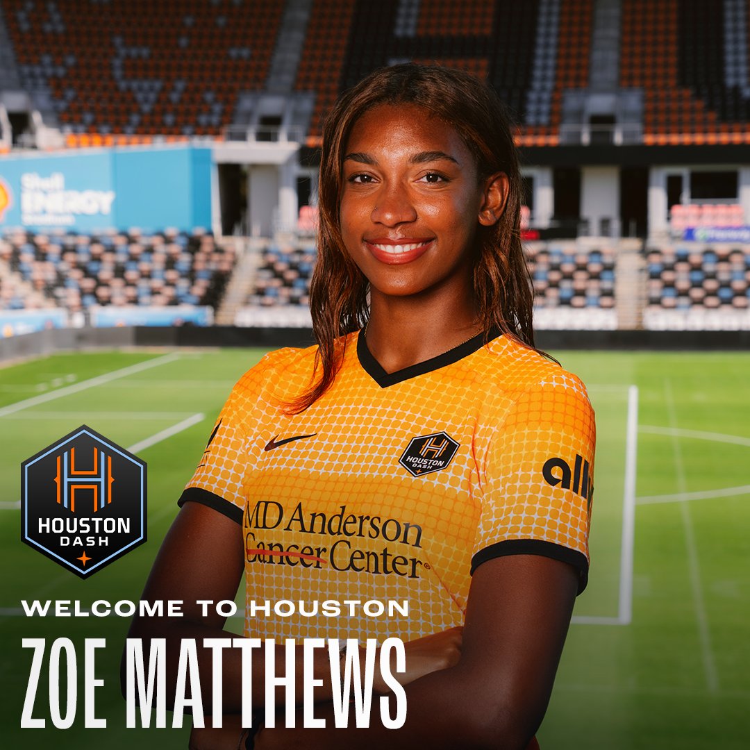 Youngest player in Dash history 🙌

Welcome to H-Town, <a href="/zoe_ZM5/">Zoe Matthews</a>!

🗞️ bit.ly/4dOsuWm