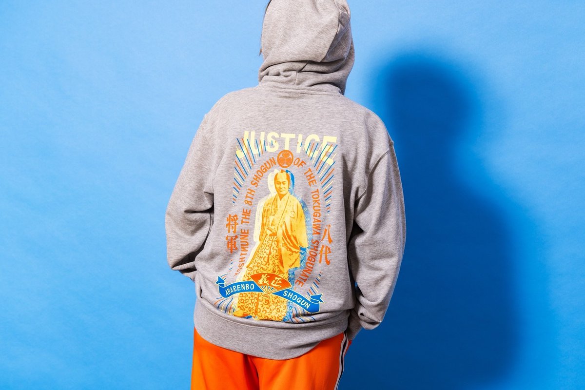 暴れん坊将軍 松平健 パーカー　Mサイズ り*つ様 暴れん坊将軍 パーカー Mサイズ 時代劇 ドラマ 映画 松平健