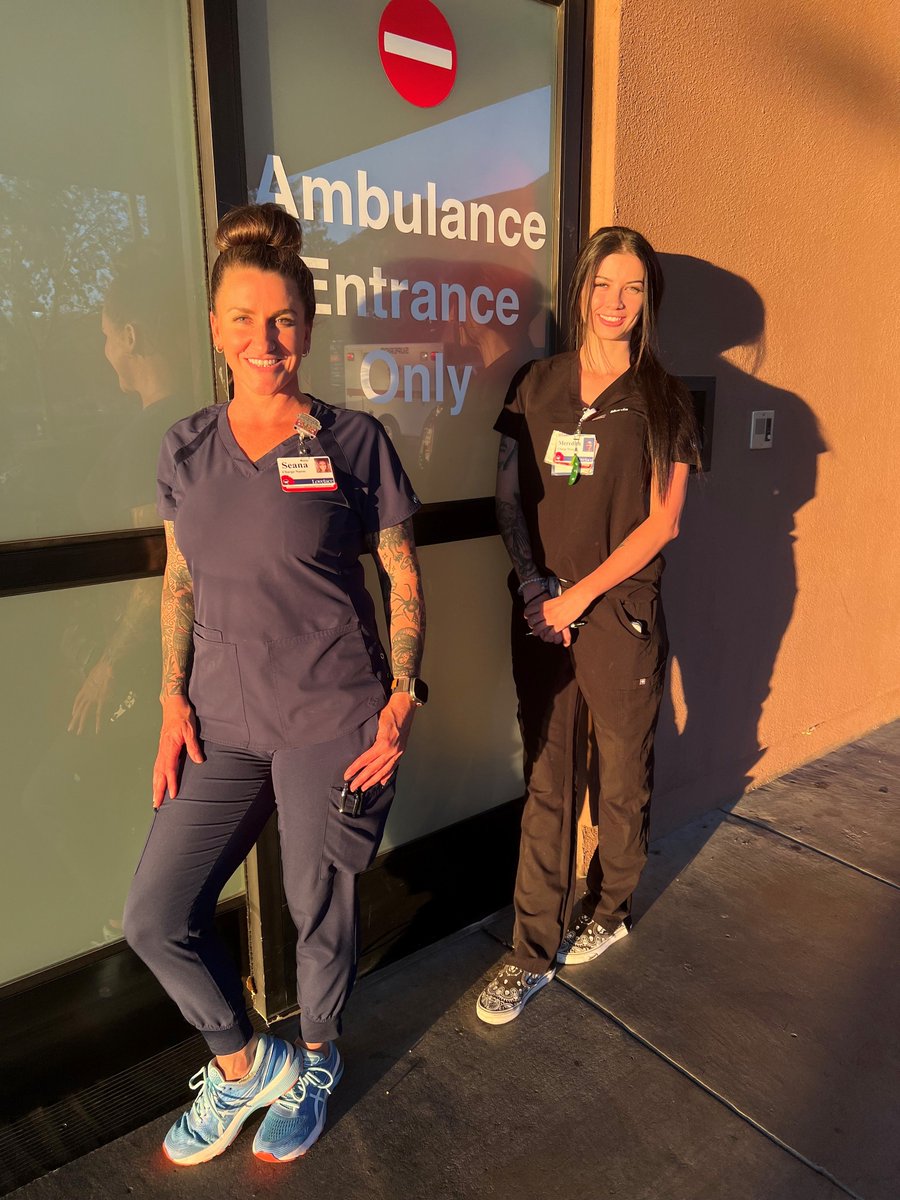 Meet Meredith Leland, Lovelace Medical Center Emergency Department Charge Nurse and
Seana Hicks, Lovelace Medical Center Emergency Department Charge Nurse. #EmergencyNursesWeek