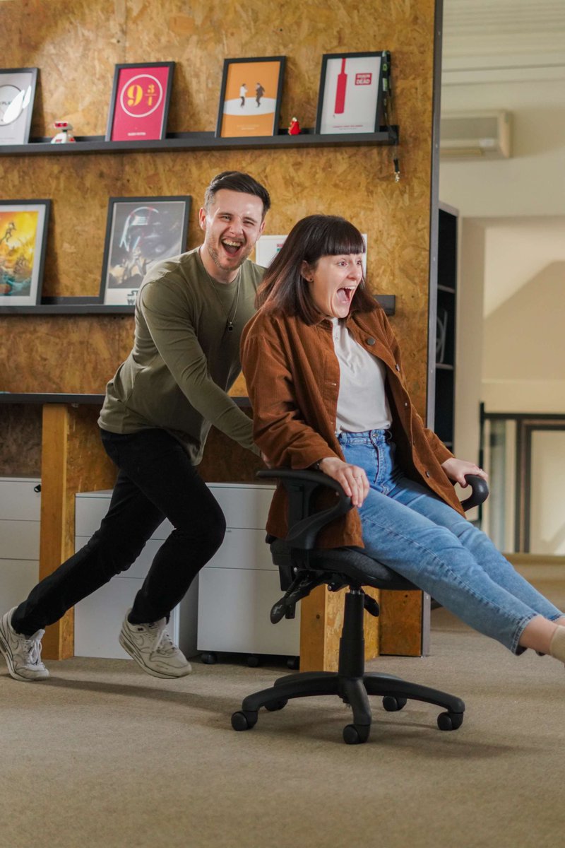 Hands up in the air for Friday! 🙌🙌

We're enjoying squeezing every last ounce out of this week as we work on some really cool projects!  🌟

Are you in need of a video, photography, design or an animation project? Drop us a message, this excitable team would love to help! 🤩