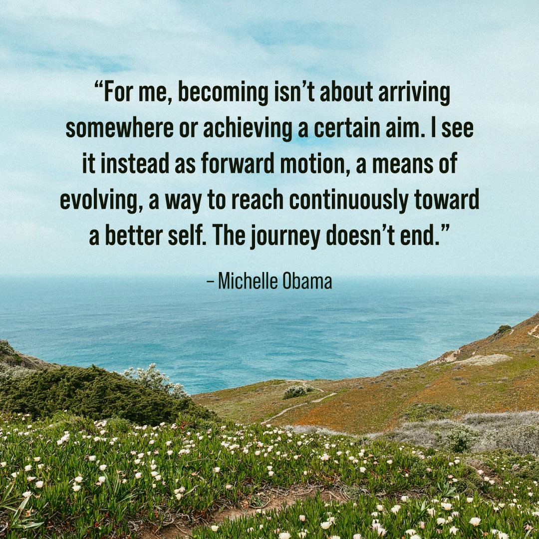 Instead of stressing over the long road ahead, enjoy the breeze and reflect on becoming a better version of yourself.

#inspirationalquotes #quoteoftheday