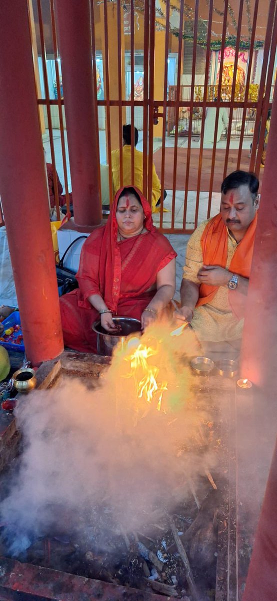 shyamupcop's tweet photo. ॐ जयन्ती मंगला काली भद्र काली कपालिनी दुर्गा क्षमा शिवाधात्री स्वाहा स्वधा नमोस्तुते..!! https://t.co/y8uWhynEzc