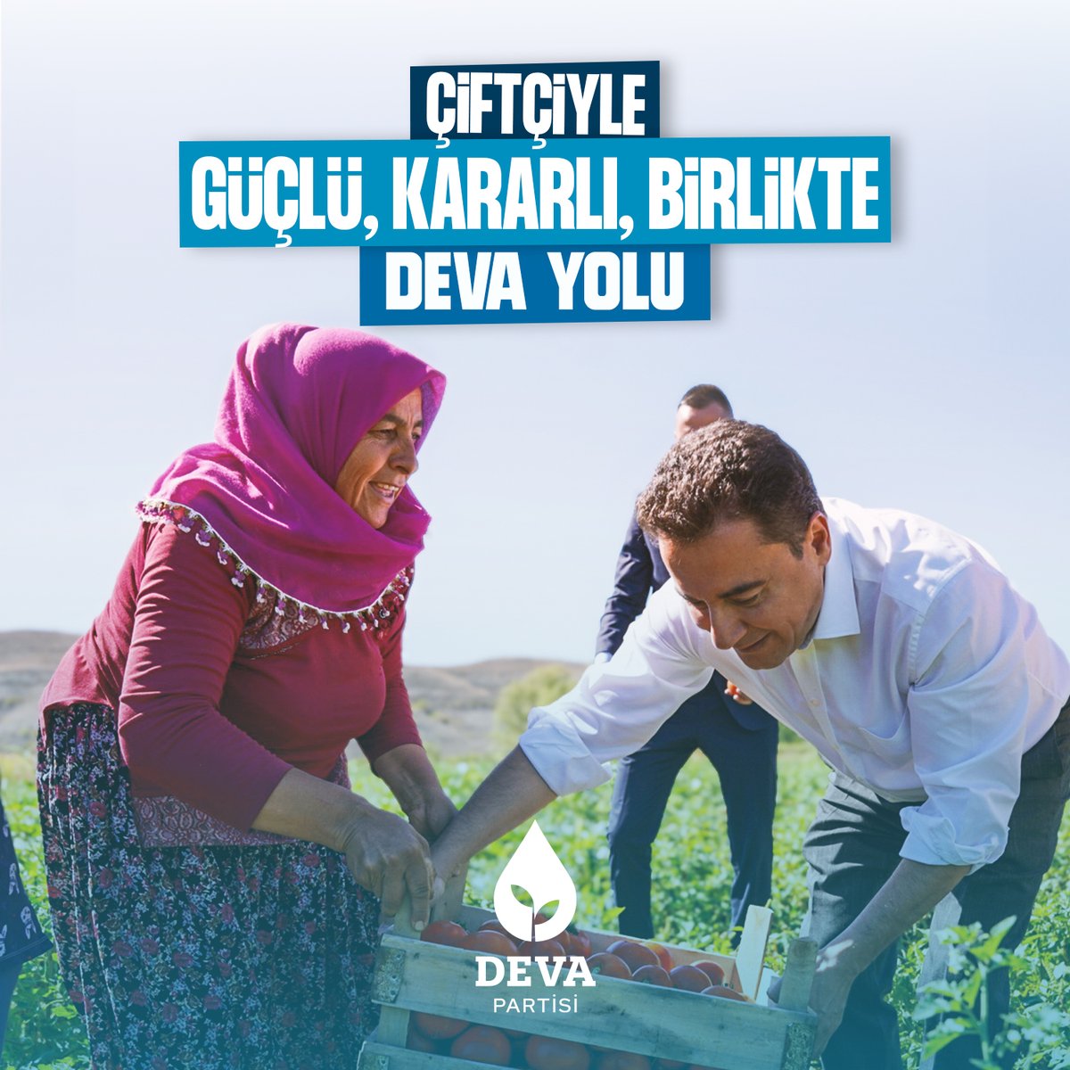 alibabacan's tweet photo. Çiftçinin kazanan olduğu, devlet desteğini hissettiği, üreten, kendine yeten Türkiye için yeni bir yol var, #DEVAYolu var.

Cumartesi günü 2. Olağan Büyük Kongremizde buluşalım.

🗓 12 Ekim Cumartesi
🕰 11.00
📍 Meyra Palace Otel https://t.co/7hOSTiSXxT