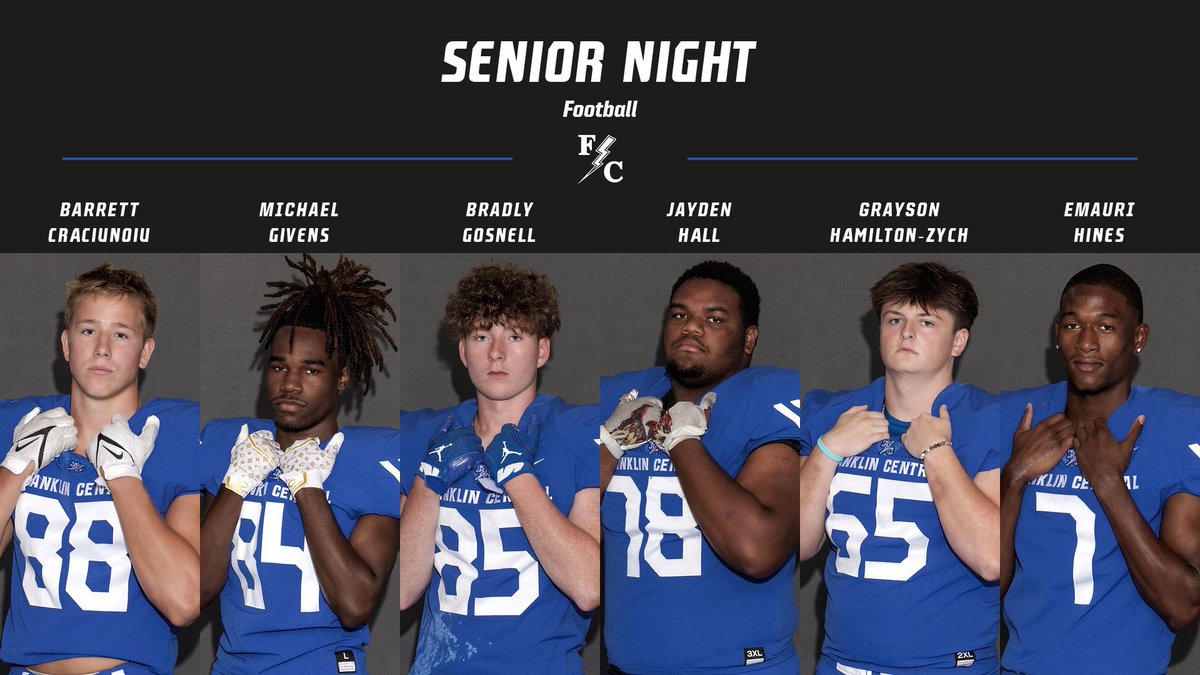 FCFlashes's tweet photo. It’s Senior Night! 

Congratulations to All Of Our Senior Football Players! 

#WeAreFlashes⚡️ https://t.co/gEPIsEix69