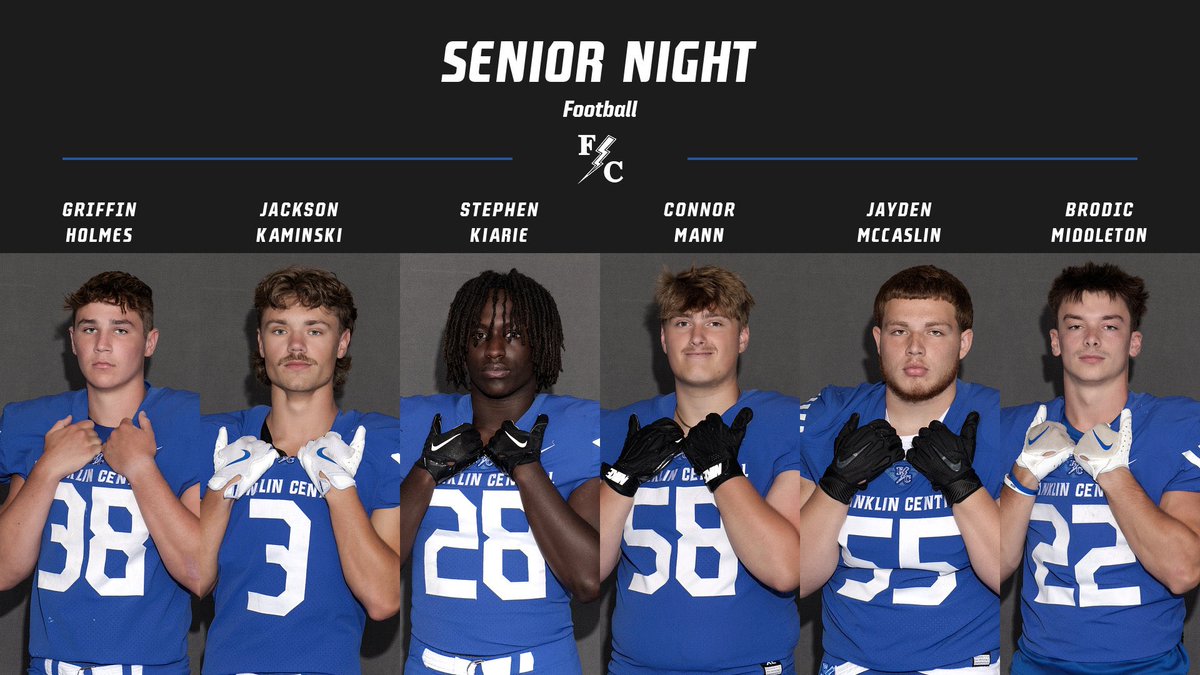 FCFlashes's tweet photo. It’s Senior Night! 

Congratulations to All Of Our Senior Football Players! 

#WeAreFlashes⚡️ https://t.co/gEPIsEix69