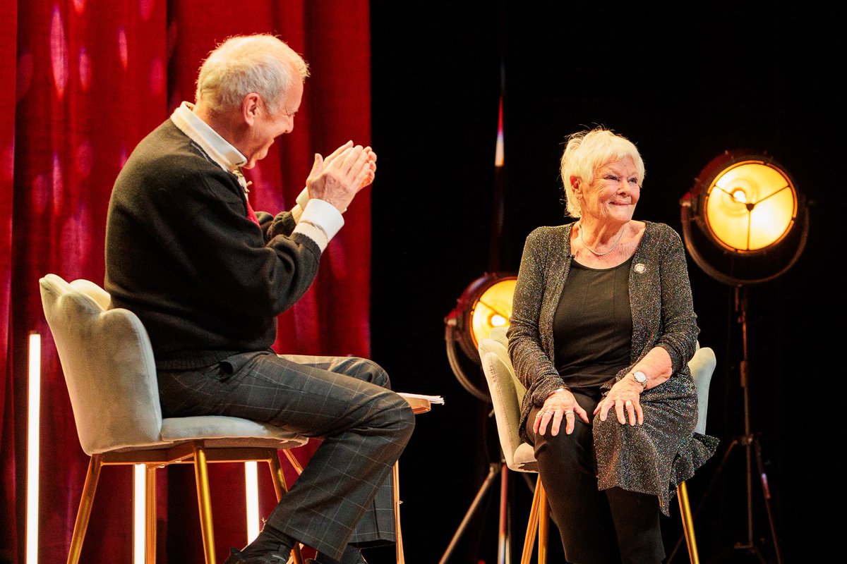 I am absolutely overjoyed to share these images of Dame Judi Dench and Gyles Brandreth

Last night I had the privilege of photographing 'I Remember It Well' at Grand Opera House York and watching theatre royalty grace the stage.
<a href="/GylesB1/">Gyles Brandreth</a> <a href="/grandoperayork/">Grand Opera House York</a>

#theatre #DameJudiDench