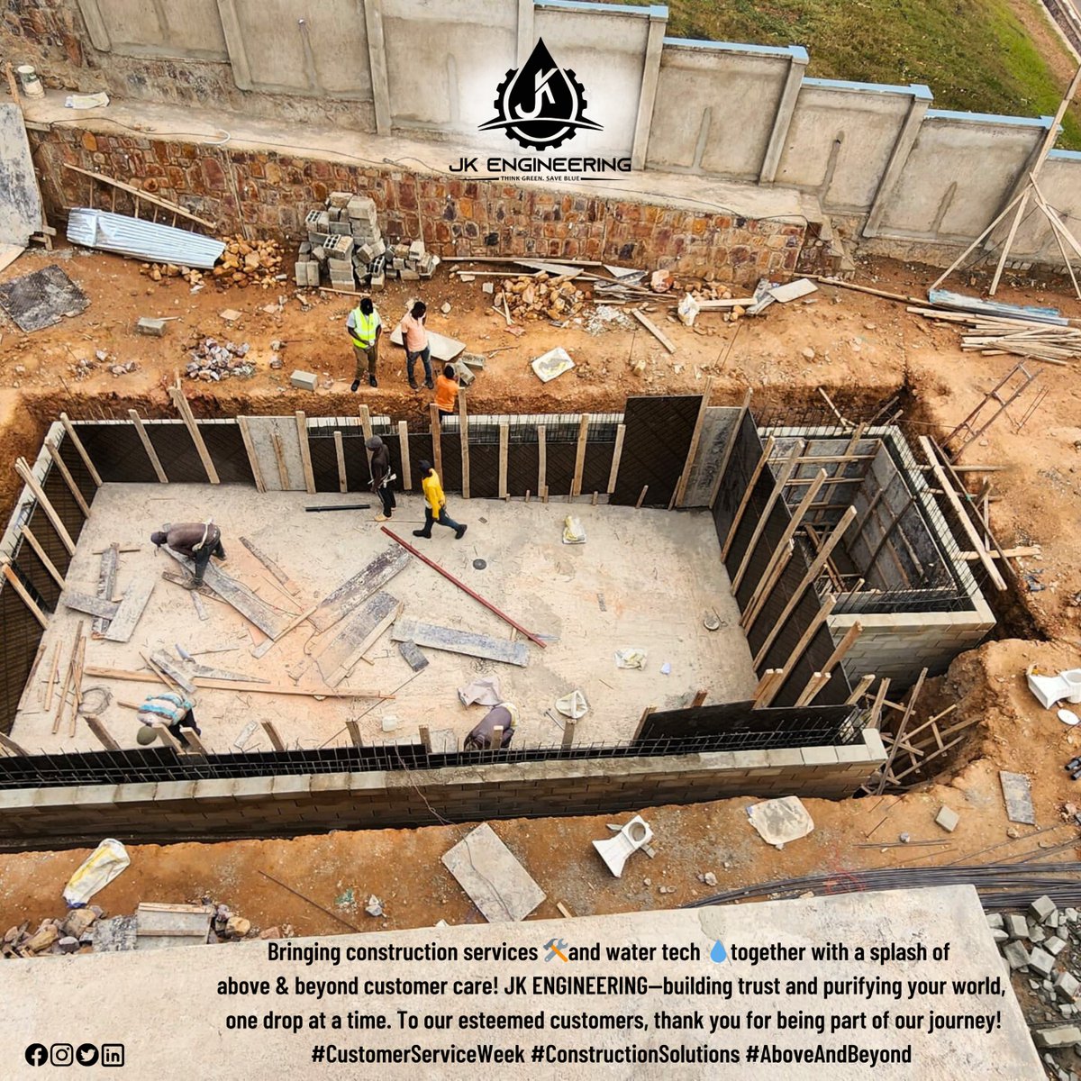 To our valued customers, thank you for trusting us to provide you with our water and construction solutions! 💙