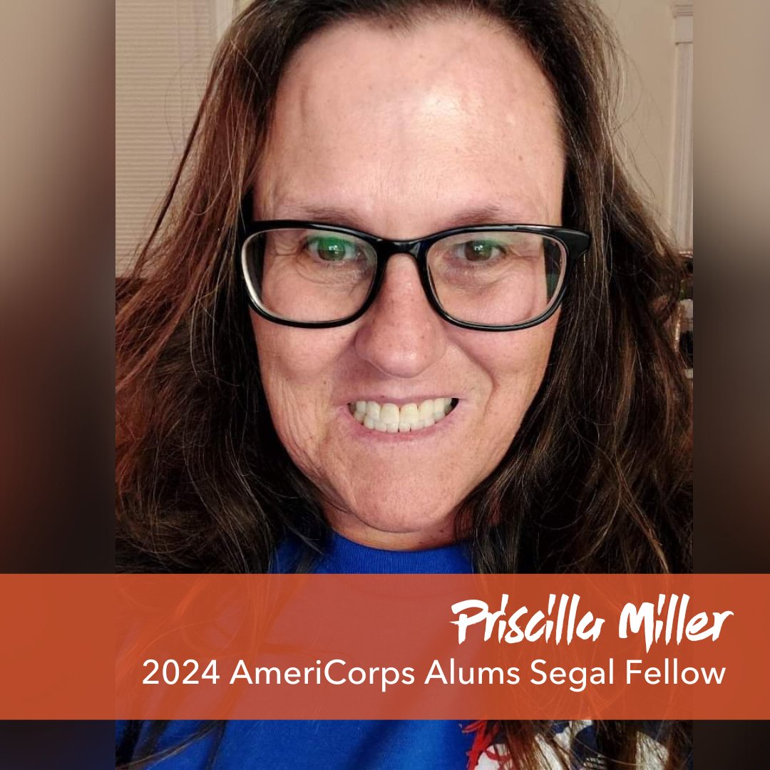 Service Year (@serviceyear) on Twitter photo #SegalLeadershipAward Honoree: Priscilla Miller is a three-time <a href="/AmeriCorps/">AmeriCorps</a> Alum with <a href="/ServeKY/">Serve Kentucky</a>, supporting @UNITEKY, @KYReadyCorps & Kentucky Public Health AmeriCorps. #SegalLeadershipAward Honoree: Priscilla Miller is a three-time <a href="/AmeriCorps/">AmeriCorps</a> Alum with <a href="/ServeKY/">Serve Kentucky</a>, supporting @UNITEKY, @KYReadyCorps & Kentucky Public Health AmeriCorps.