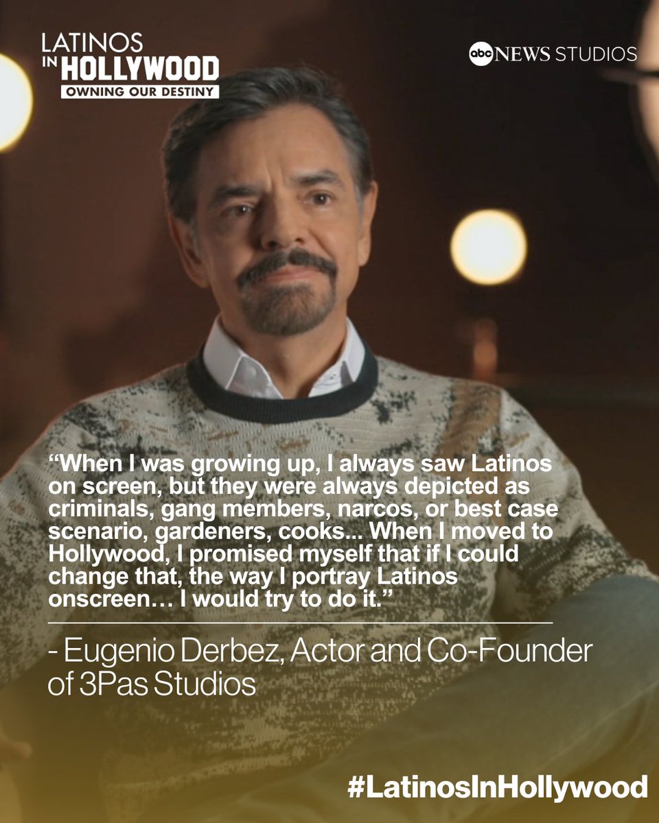Soul of a Nation (@soulofanation) on Twitter photo Award-winning executive producer, actor, and comedian <a href="/EugenioDerbez/">Eugenio Derbez</a> on his sheer determination to champion authentic Latino representation. #LatinosInHollywood Award-winning executive producer, actor, and comedian <a href="/EugenioDerbez/">Eugenio Derbez</a> on his sheer determination to champion authentic Latino representation. #LatinosInHollywood