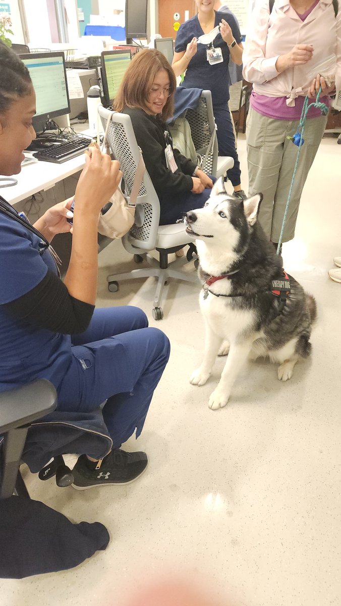 We love a morning visit from Drake!