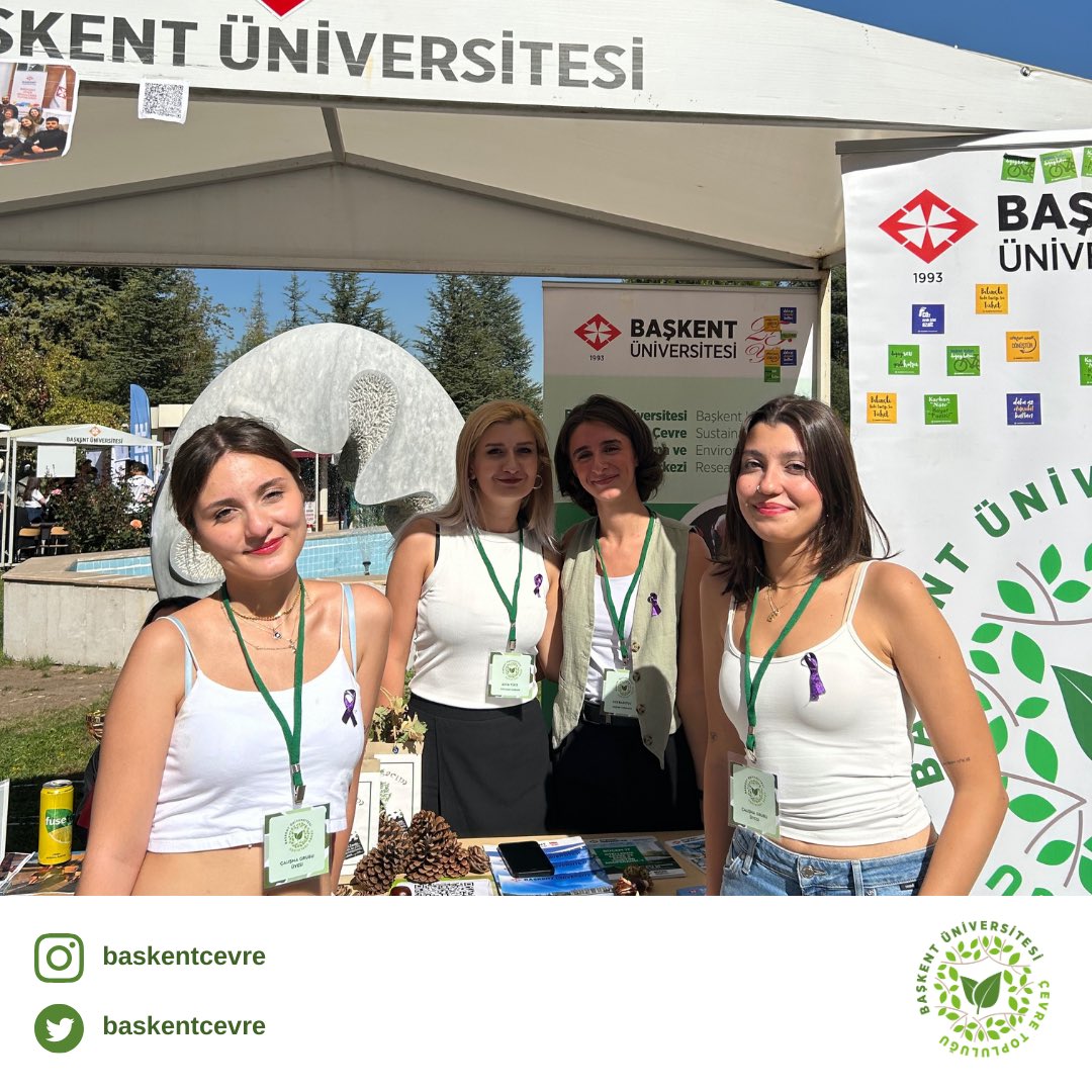 9 Ekim Çarşamba günü Başkent Üniversitesi Kültür Hizmetleri Müdürlüğü tarafından düzenlenen “Öğrenci Toplulukları Tanıtım Fuarı”na katılım sağladık. Standımızda BÜÇET ve BÜÇEM faaliyetlerini tanıttık. 🌺☘️🌱