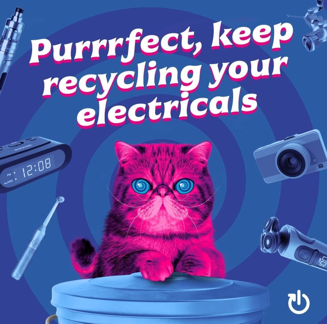 It's International E-Waste Day on October 14!
Balfron, Bannockburn, Bridge of Allan, Callander, Central, Cowie, Dunblane, Killin &amp; Strathblane Libraries will have e-waste collection boxes on site and will be accepting unwanted household electrical items, including charging cables