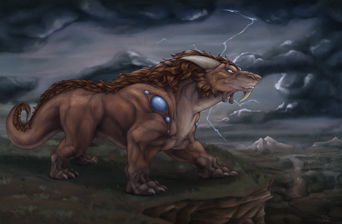 Still in love with this picture Tochka did of my Hayo a few years ago &lt;3
So RAD