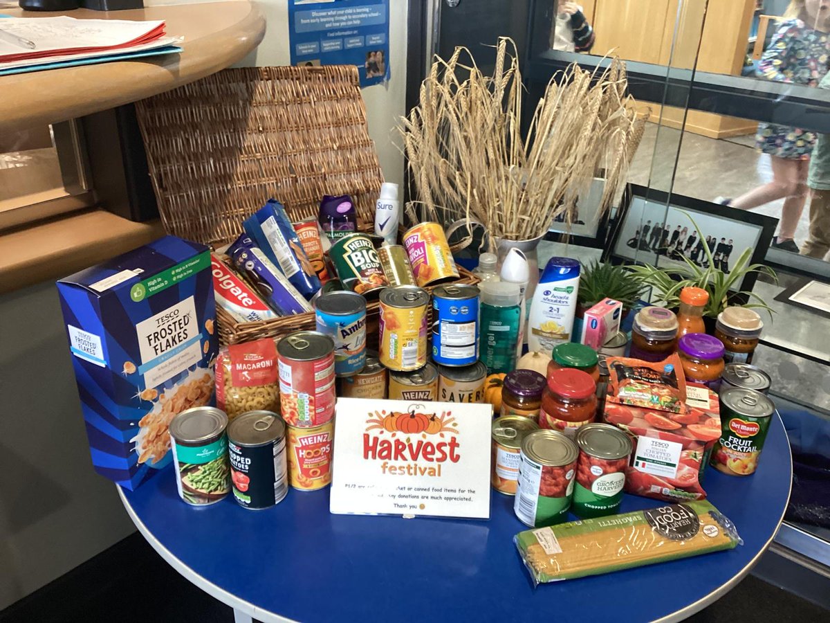 RothieSchool's tweet photo. Thank you to everyone who donated to our harvest festival collection. https://t.co/CZHR7CMIUv