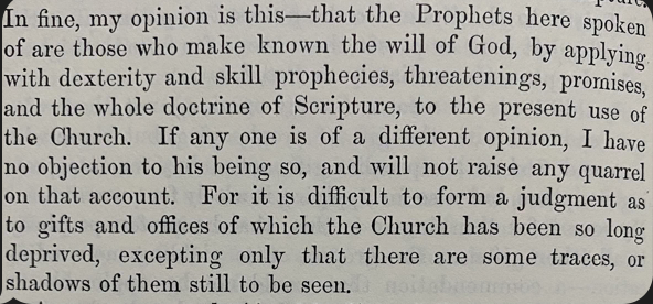 TexasPreacher's tweet image. Calvin was no hyper-cessationist