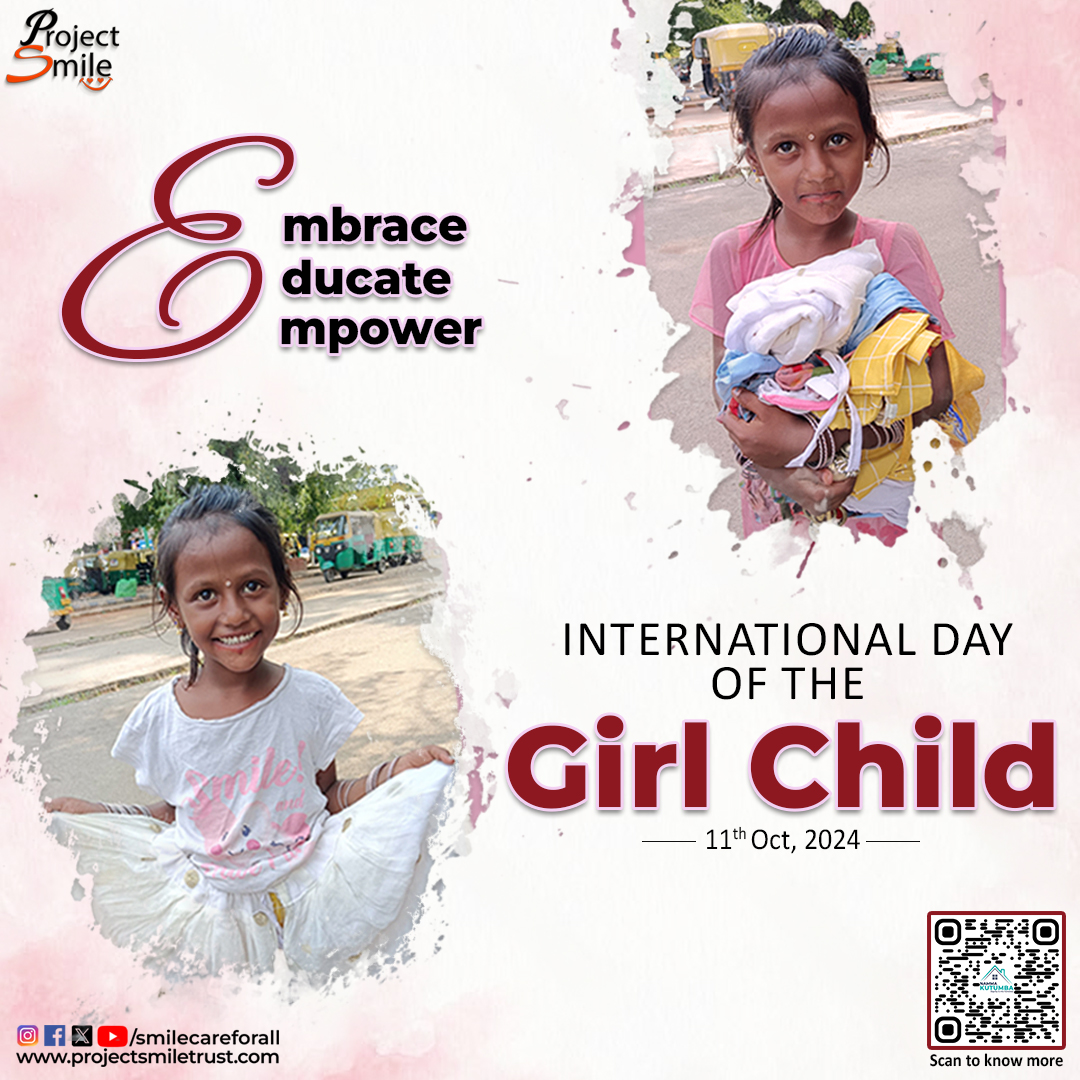 ✨ Embrace. Educate. Empower. ✨

On this International Day of the Girl Child, let's celebrate the resilience and potential of every girl. 🌟