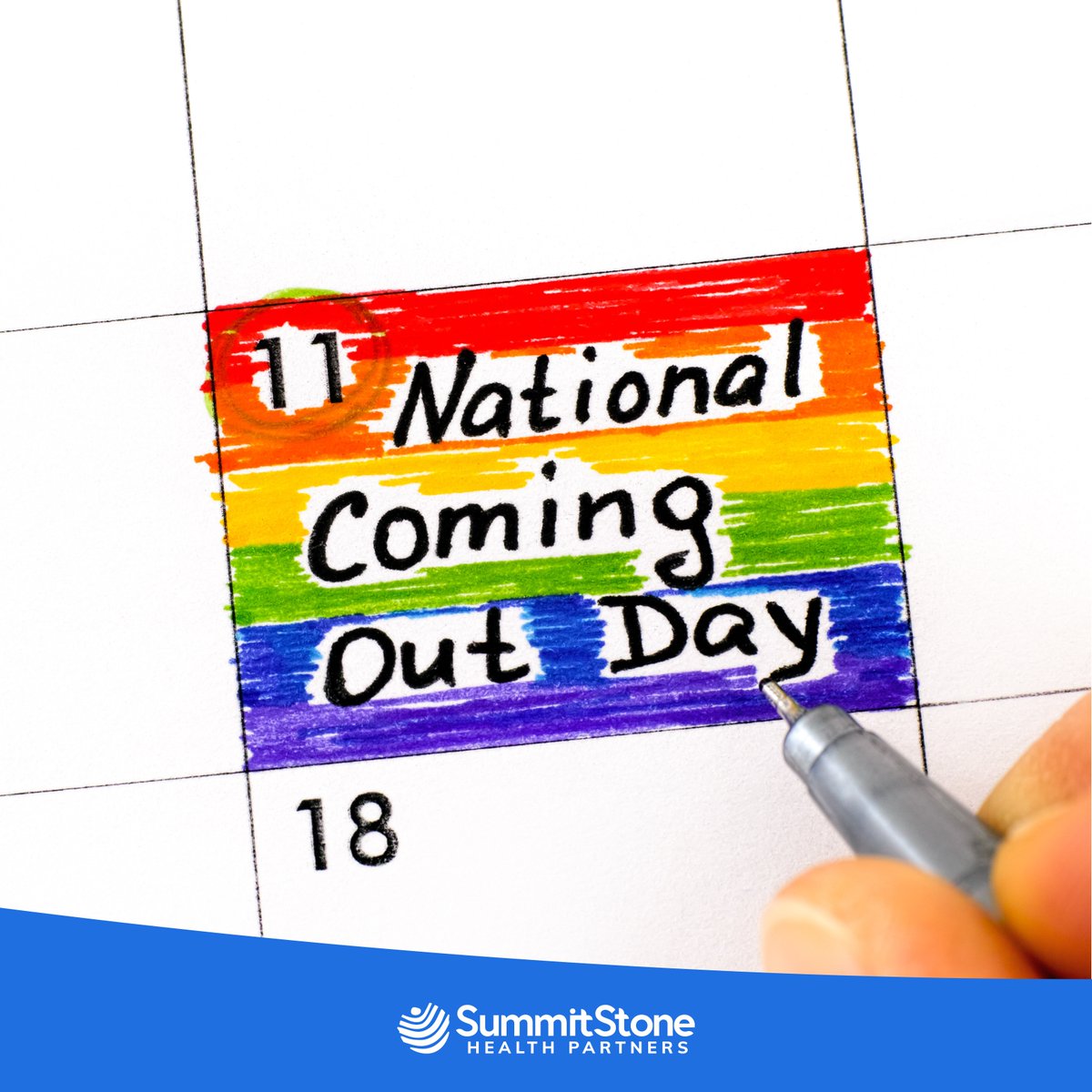 Today is #NationalComingOutDay. Many community members who identify as LBGTQIA+ now feel safe to embrace public life, yet there are many who still are not ready. Today, &amp; every day, let's continue to fight homophobia, transphobia, &amp; all other forms of hate, fear and bigotry.