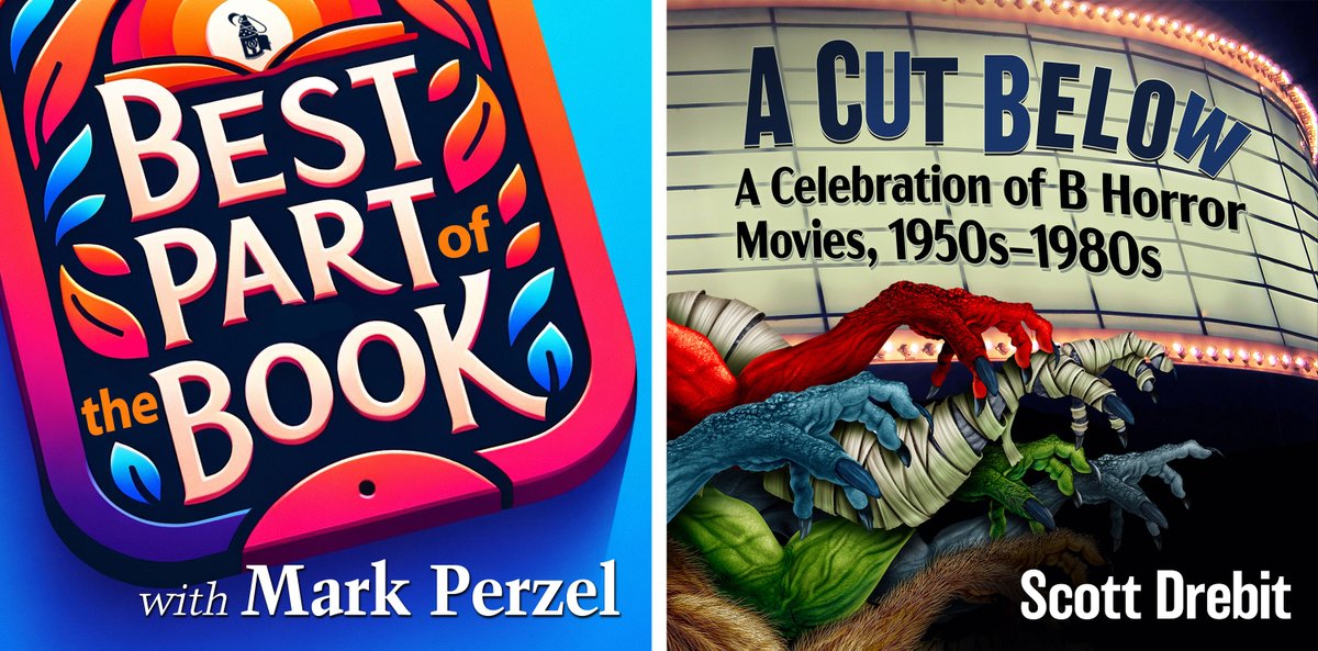 The latest episode of our podcast is now live! In this book, Scott Drebit discusses his new book A Cut Below: A Celebration of B Horror Movies, 1950s–1980s.

mcfarlandbooks.com/our-story/best…