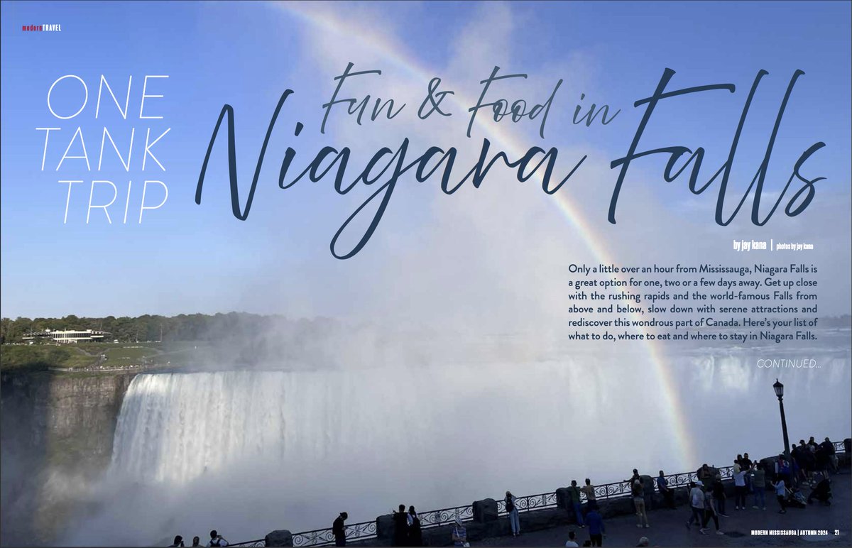 Modern Travel - A One Tank Trip to Niagara Falls!

issuu.com/modernmississa…