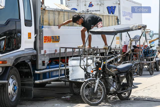 tribunephl's tweet image. Ice Blocks Delivery

LOOK: A deliveryman loads ice blocks into a truck at Binangonan Fishport in Rizal on Friday. | via John louie Abrina

See more photos at: tribune.net.ph/2024/10/11/ice… 

#DailyTribune #IceBlocks