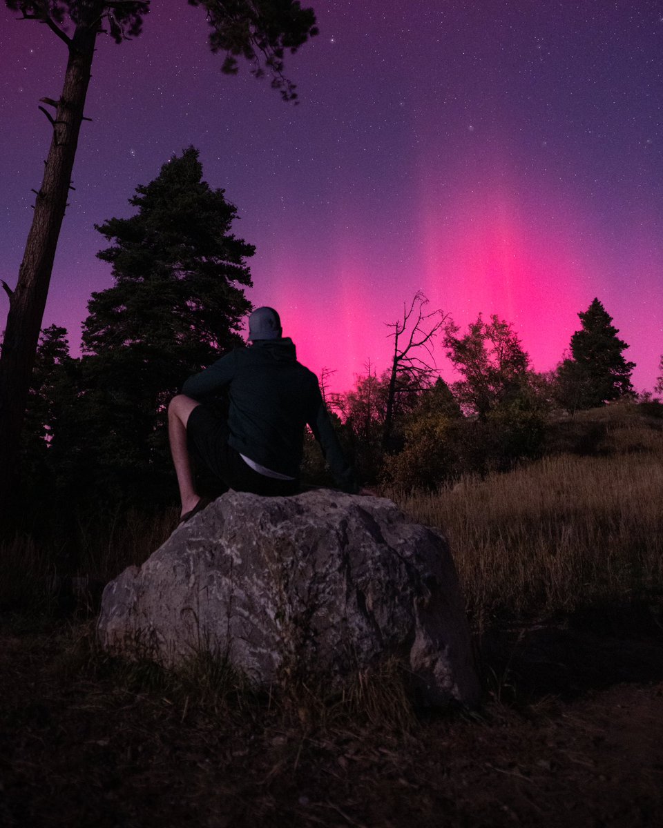 New Mexico northern lights last night