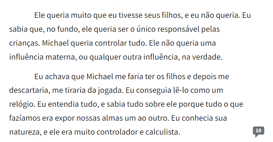 snakesmuse's tweet photo. "ele queria muito que eu tivesse seus filhos, e eu não queria" e ainda aproveitou pra fanficar uma teoria infundada das vozes da cabeça pra tentar justificar o pq não queria.   

O incômodo dela com a debbie foi pq ela não contava que o Michael não ia querer saber mais dela https://t.co/YUq5ynWSgb