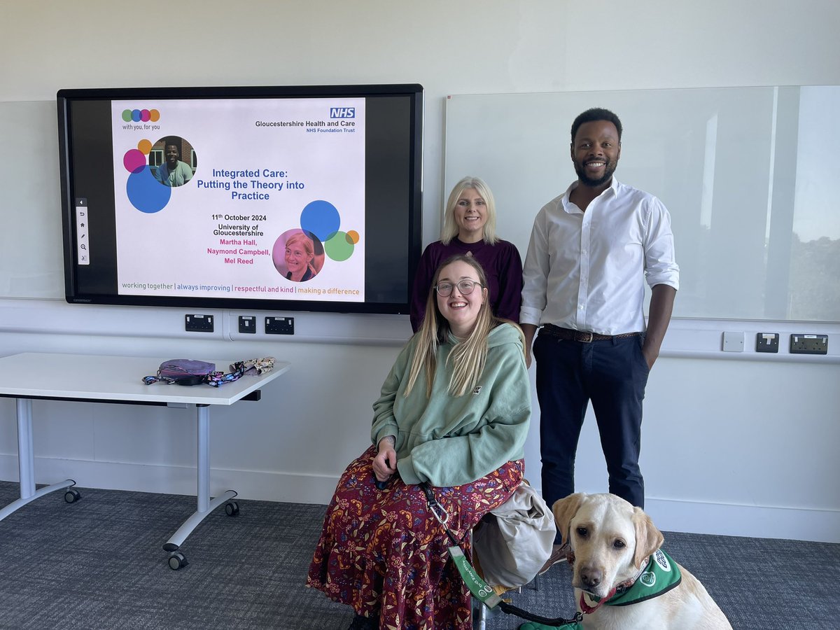Another inspiring morning <a href="/uniofglos/">University of Gloucestershire</a> spent with 2nd year OT and Physio students. The future is in safe hands 🙌🏻
Thanks for having us 🤩 <a href="/OT_UoG/">UoG Occupational Therapy</a> <a href="/marthajanehall/">Martha and Greg</a> #integratedcare