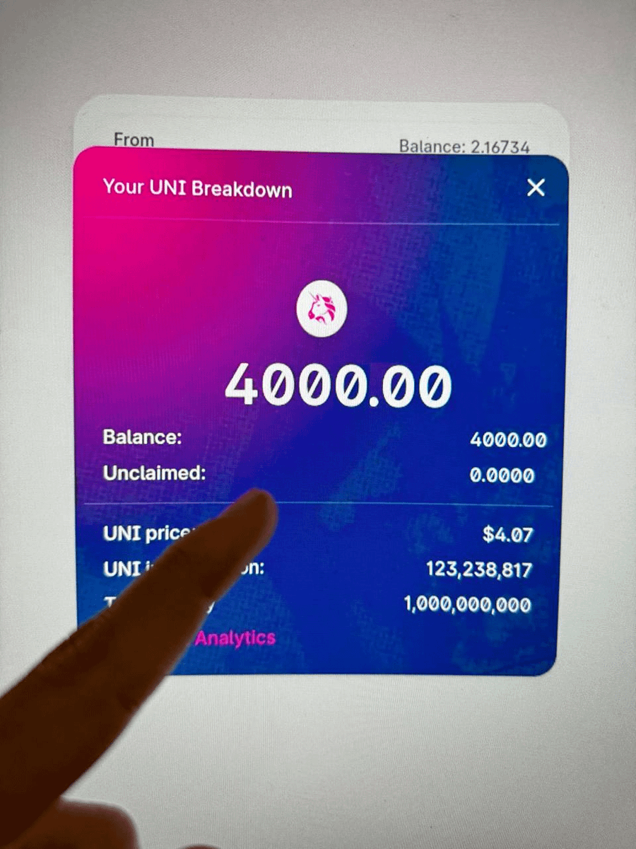 DefiWimar's tweet photo. Uniswap valuation surpassed $8 BILLION🚨

$UNI airdrop is about to become the most generous in crypto history.

Potential Airdrop: $10,000
Cost: $0

Dive into the guide 🧵👇