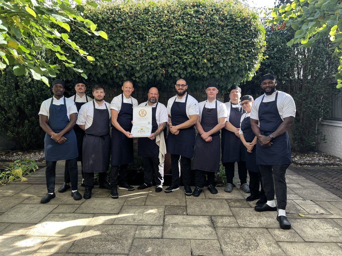 Will Holland (@chefwillh) on Twitter photo The class of 2024
With our newly awarded 2024/2025 4 rosette <a href="/AAHospitality/">AA Hospitality</a> plate
Without this team, what we do day in day out and what we achieve would not be possible..... The class of 2024
With our newly awarded 2024/2025 4 rosette <a href="/AAHospitality/">AA Hospitality</a> plate
Without this team, what we do day in day out and what we achieve would not be possible.....