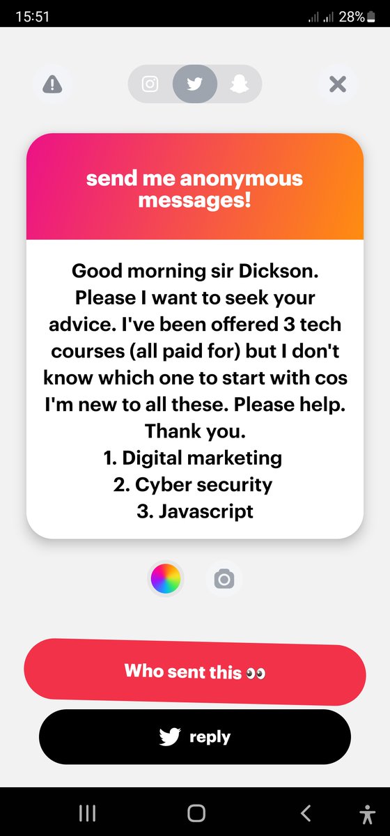 Sir Dickson tweet media