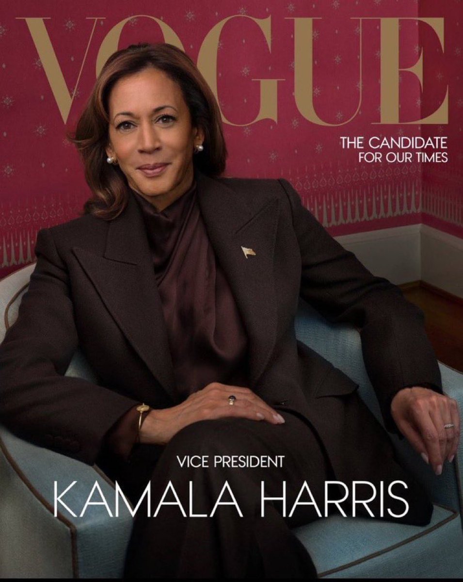 I am actually stunned that Annie Leibovitz photographed MVP Harris for the Vogue cover. Literally stunned. She looks amazing!