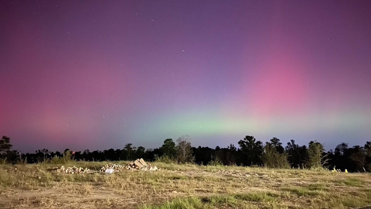 Drove around the county last night and was actually able to get some good shots of the northern lights!
