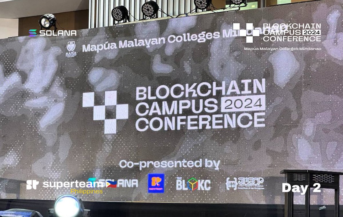That's a wrap! Day 2 of the Solana <a href="/Bcampusconf/">Blockchain Campus Conference</a> was a blast 🚀

Each and everyone who made this event possible, YOU are all awesome!