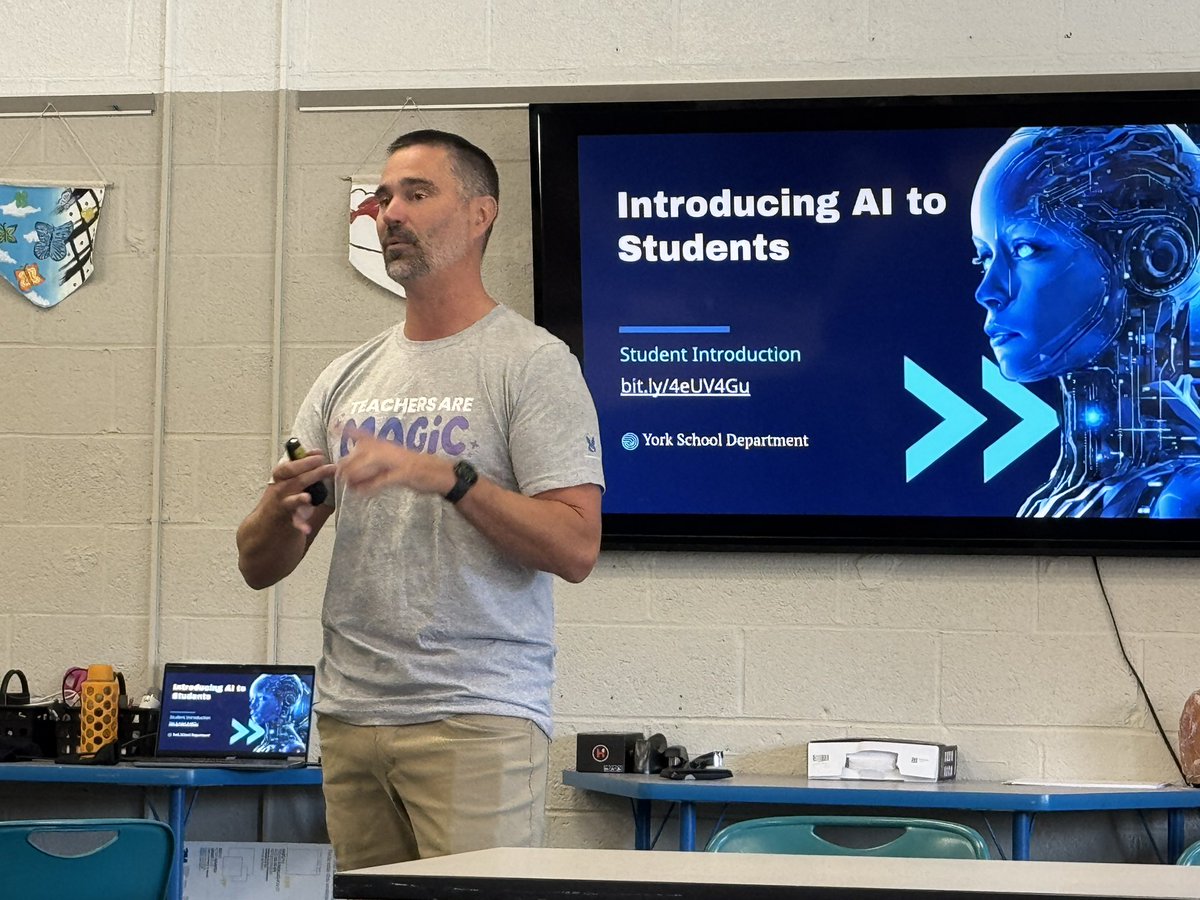 Introducing AI to Students with <a href="/elawson1977/">Eric Lawson</a> not @ #ACTEM24