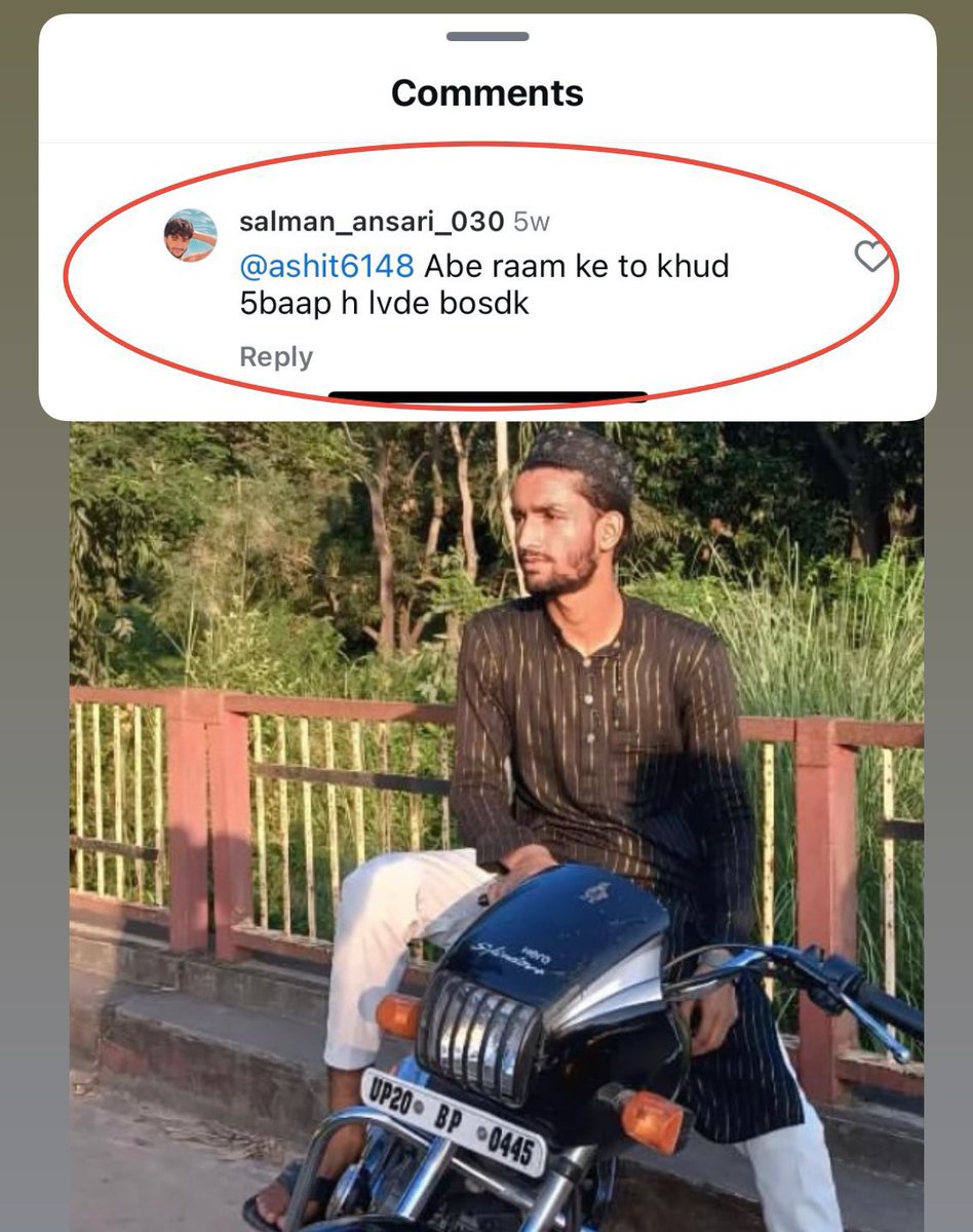 Chandan Sharma (@chandansharmag) on Twitter photo рд╣рд┐рдВрджреБрдУрдВ... рдпрд╣ рд╣рд░ рд╣рд╛рд▓ рдореЗрдВ рдЧрд┐рд░рдлреНрддрд╛рд░ рд╣реЛрдирд╛ рдЪрд╛рд╣рд┐рдП
рдЧрд┐рд░рдлреНрддрд╛рд░реА рддрдХ REPOST рдХрд░рддреЗ рд░рд╣реЗрдВ
рдирд╛рдо : рд╕рд▓рдорд╛рди рдЕрдВрд╕рд╛рд░реА
рдЬреБрд░реНрдо : рдкреНрд░рднреБ рд╢реНрд░реА рд░рд╛рдо рдХреЛ рдЧрд╛рд▓реА рджрд┐рдпрд╛
рдкрддрд╛ : рдмрд┐рдЬрдиреМрд░, рдЙрддреНрддрд░ рдкреНрд░рджреЗрд╢
<a href="/bijnorpolice/">Bijnor Police</a> <a href="/Uppolice/">UP POLICE</a> рдХреГрдкрдпрд╛ рд╕рд▓рдорд╛рди рдЕрдВрд╕рд╛рд░реА рдХреЛ рддрддреНрдХрд╛рд▓ рдкреНрд░рднрд╛рд╡ рд╕реЗ рдЧрд┐рд░рдлреНрддрд╛рд░ рдХрд░реЗрдВ рдХреНрдпреЛрдВрдХрд┐ рд╣рдорд╛рд░реЗ рдЖрд░рд╛рдзреНрдп рдкреНрд░рднреБ рд╢реНрд░реА рд░рд╛рдо рдХрд╛ рдЕрдкрдорд╛рди рд╣рд┐рдВрджреБрдУрдВ... рдпрд╣ рд╣рд░ рд╣рд╛рд▓ рдореЗрдВ рдЧрд┐рд░рдлреНрддрд╛рд░ рд╣реЛрдирд╛ рдЪрд╛рд╣рд┐рдП
рдЧрд┐рд░рдлреНрддрд╛рд░реА рддрдХ REPOST рдХрд░рддреЗ рд░рд╣реЗрдВ
рдирд╛рдо : рд╕рд▓рдорд╛рди рдЕрдВрд╕рд╛рд░реА
рдЬреБрд░реНрдо : рдкреНрд░рднреБ рд╢реНрд░реА рд░рд╛рдо рдХреЛ рдЧрд╛рд▓реА рджрд┐рдпрд╛
рдкрддрд╛ : рдмрд┐рдЬрдиреМрд░, рдЙрддреНрддрд░ рдкреНрд░рджреЗрд╢
<a href="/bijnorpolice/">Bijnor Police</a> <a href="/Uppolice/">UP POLICE</a> рдХреГрдкрдпрд╛ рд╕рд▓рдорд╛рди рдЕрдВрд╕рд╛рд░реА рдХреЛ рддрддреНрдХрд╛рд▓ рдкреНрд░рднрд╛рд╡ рд╕реЗ рдЧрд┐рд░рдлреНрддрд╛рд░ рдХрд░реЗрдВ рдХреНрдпреЛрдВрдХрд┐ рд╣рдорд╛рд░реЗ рдЖрд░рд╛рдзреНрдп рдкреНрд░рднреБ рд╢реНрд░реА рд░рд╛рдо рдХрд╛ рдЕрдкрдорд╛рди