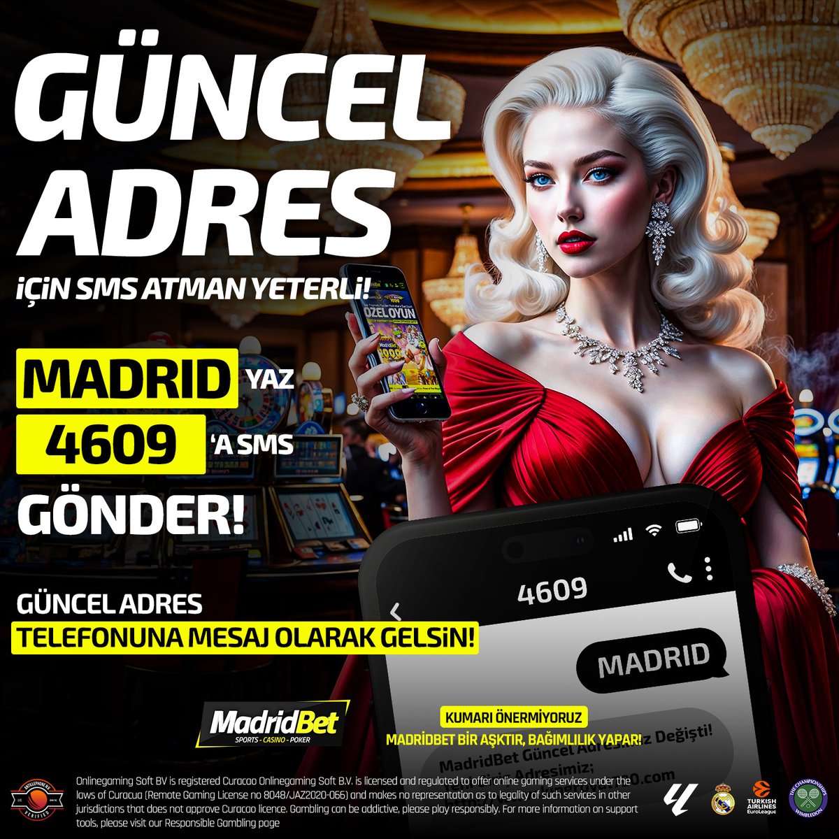 🔓Madridbet'e Güvenle Giriş Yapmak Artık Çok Kolay!🔓

💬Güncel adresimizi öğrenmek için tek yapman gereken 'MADRID' yazıp 4609’a SMS atmak!  📱

⚠️Sahte sitelere düşmeden, Madridbet'in en güncel adresine anında ulaş!

📲Hemen SMS at, kazanmaya güvenle başla!

🎉 (Tamamen