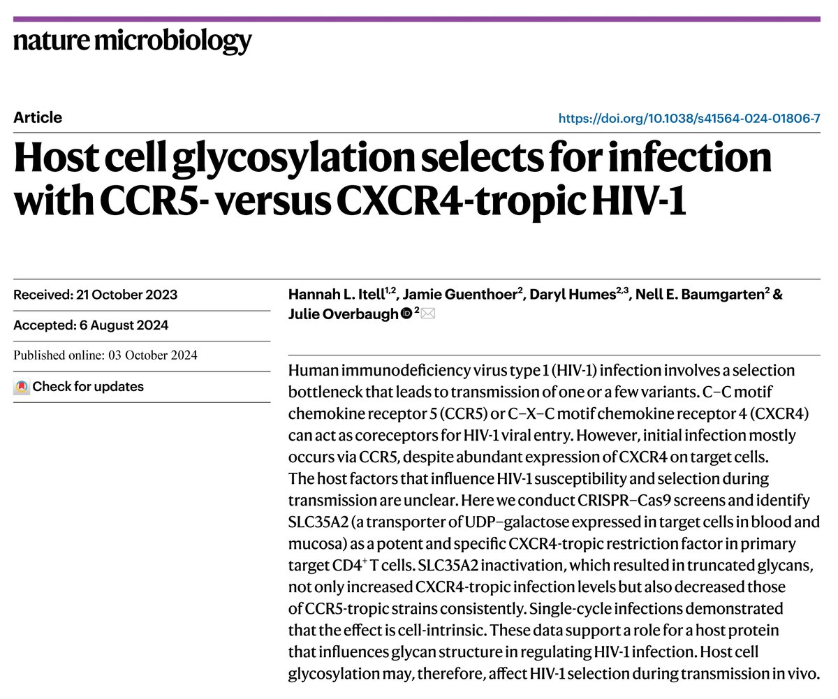 Hannah Itell (@hannahitell) on Twitter photo Extremely excited to share this new paper from my graduate work in the Overbaugh lab!
nature.com/articles/s4156…
<a href="/NatureMicrobiol/">Nature Microbiology</a> @FredHutch <a href="/MCBSeattle/">Seattle MCB Program</a> Extremely excited to share this new paper from my graduate work in the Overbaugh lab!
nature.com/articles/s4156…
<a href="/NatureMicrobiol/">Nature Microbiology</a> @FredHutch <a href="/MCBSeattle/">Seattle MCB Program</a>