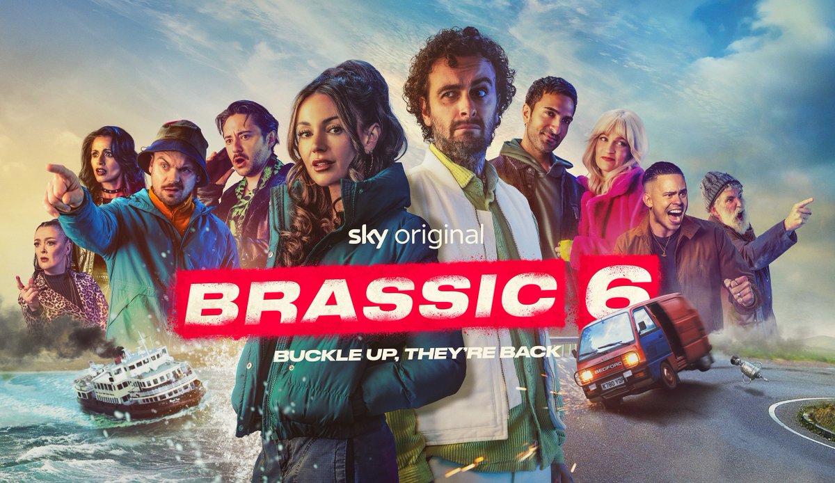 Following an epic end to the last season, the Brassic gang are back! In another brilliant commission from our friends over Sky Creative, Nicky Hamilton was asked to capture the larger-than-life cast in this exciting new Key Art for the launch of season six. #keyartcampaign