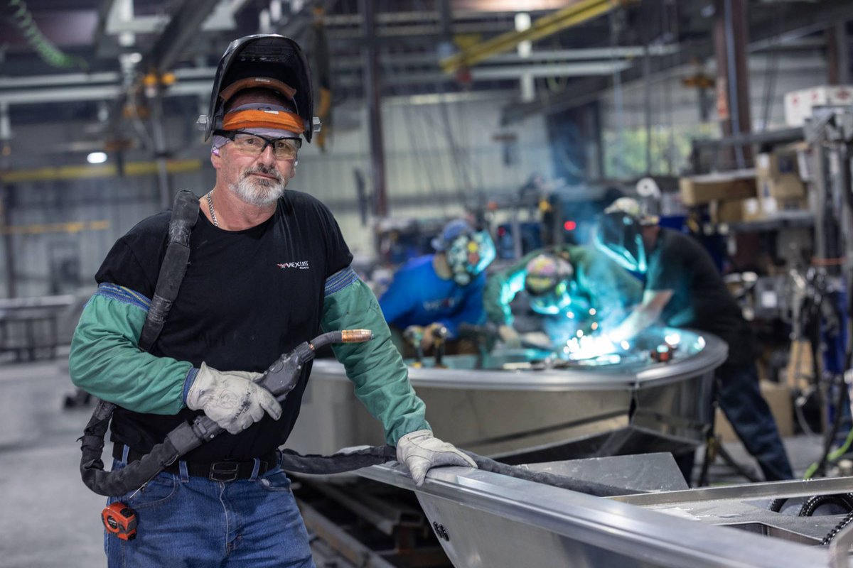 We work hard so you can fish hard. #VexusBoats #JoinTheRevolution