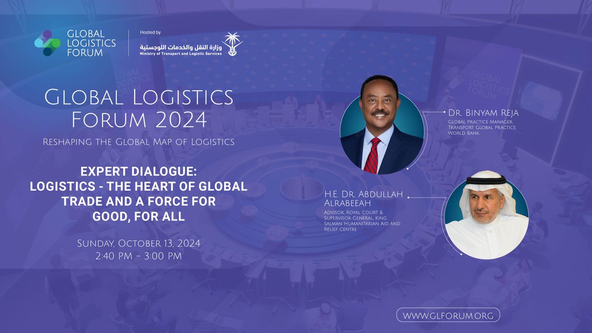 Join the expert dialogue at #GLF24, featuring renowned leaders with extensive experience in transport and humanitarian aid. Drawing on vast expertise in global logistics and innovative solutions, they will explore the pivotal role of logistics in facilitating global trade and its